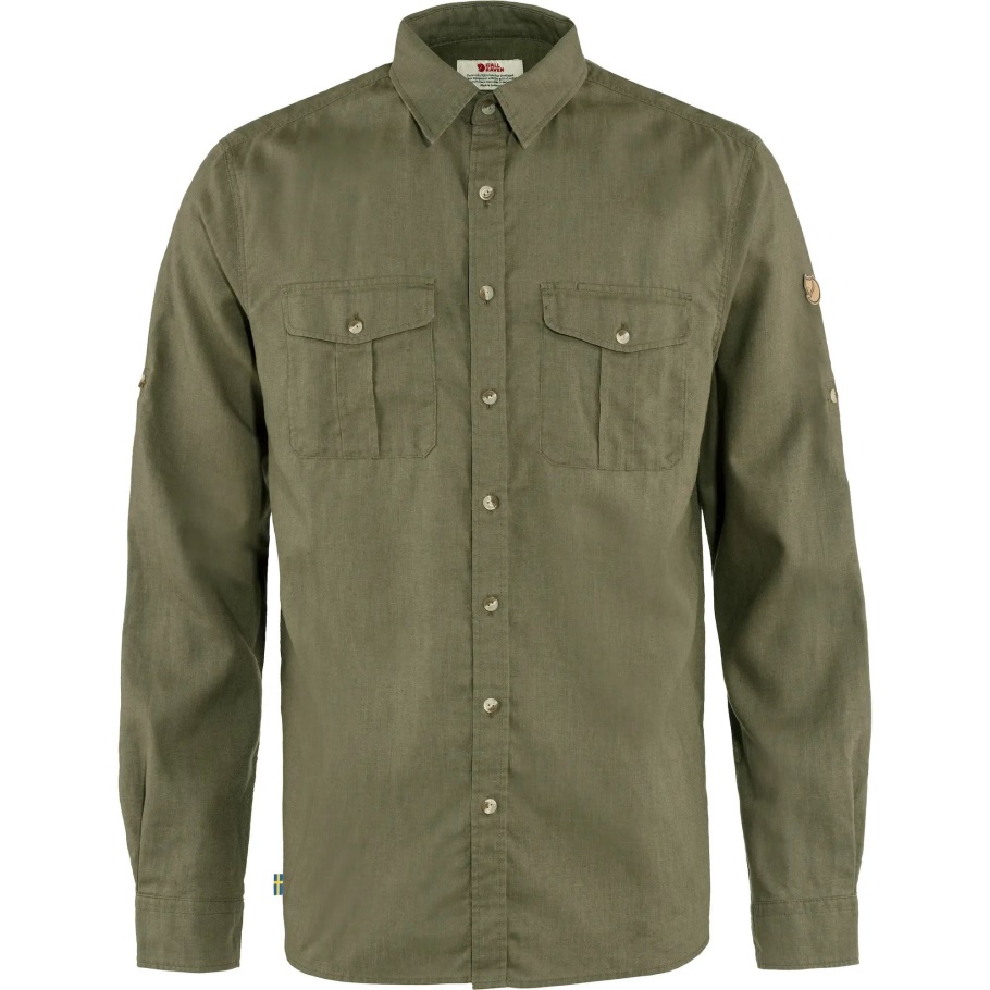 Övik Camisa De Viaje Ls M Verde Moda Fjällräven Moda