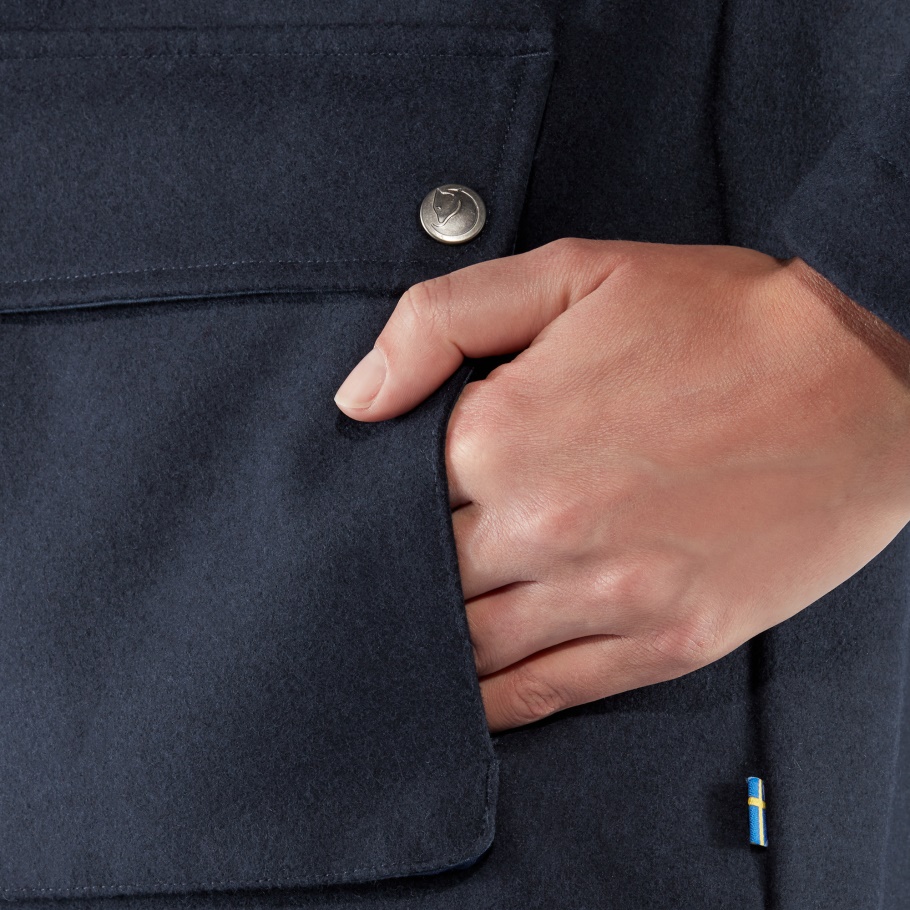 Cielo Nocturno Fjällräven Moda Groenlandia Re-chaqueta De Lana W