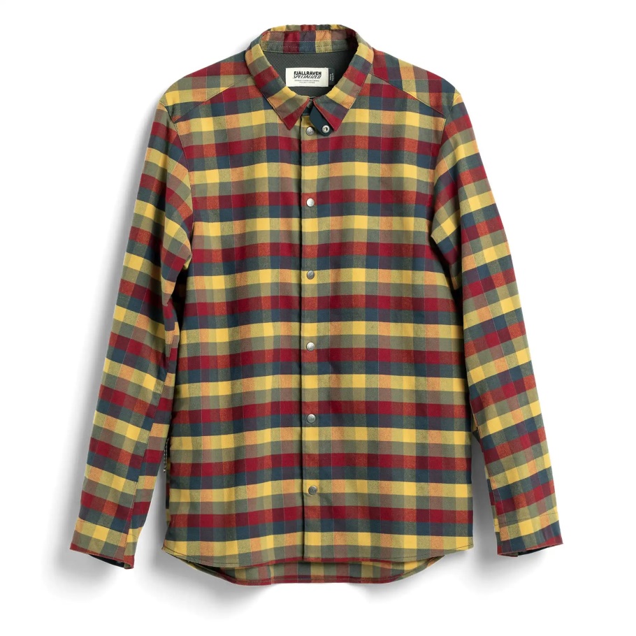 Fjällräven Fashion Flag Check S/f Camisa De Franela De Jinete Ls M