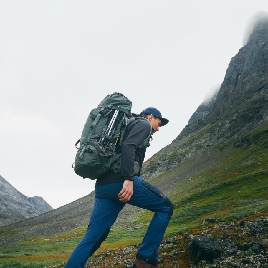 Keb Polar Con Capucha M Azul Marino Oscuro Fjällräven Moda