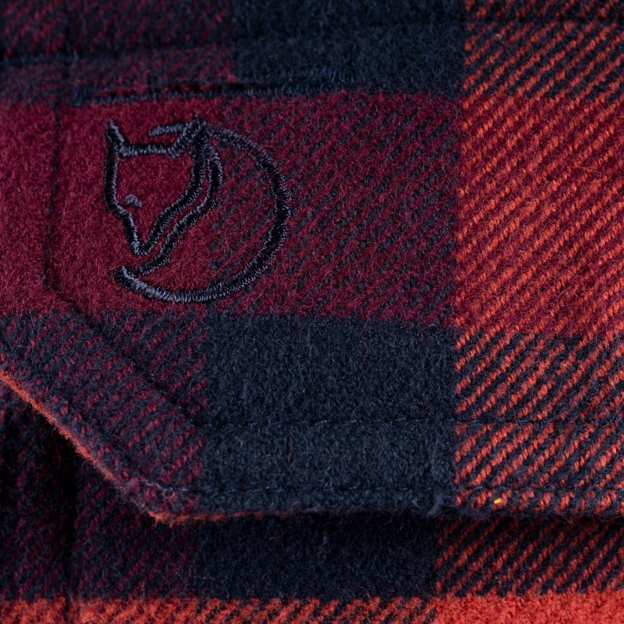 Bosque Camisa M Arctic Green-dark Navy Fjällräven Moda