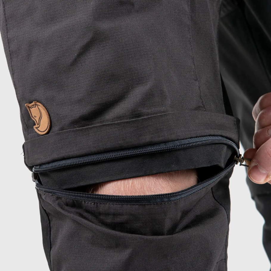 Fjällräven Fashion Patina Verde-gris Oscuro Abisko Lite Trekking Zip-off M Reg
