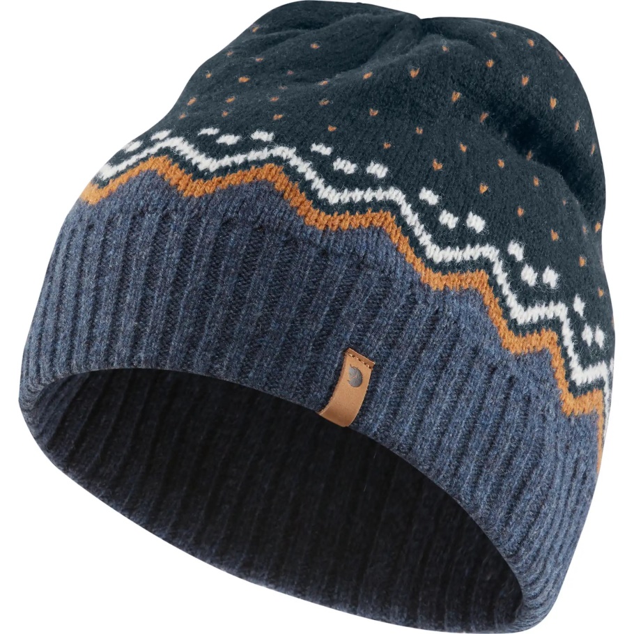 Gorro Tejido Övik Azul Marino Oscuro Moda Fjällräven