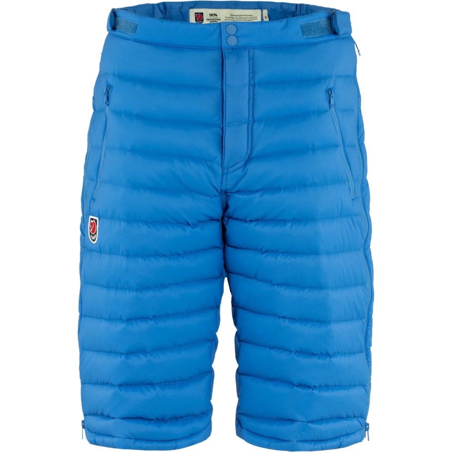 Un Blue Fjällräven Expedición De Moda Bragas De Plumón