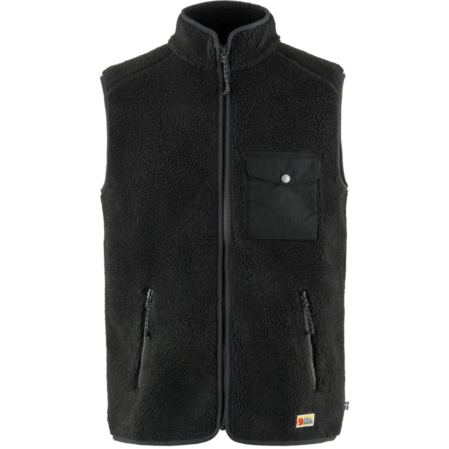 Chaleco Polar Negro Fjällräven Fashion Daily Pile W