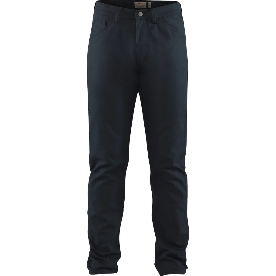 Dark Navy Greenland Canvas Jeans M Long Fjällräven Fashion