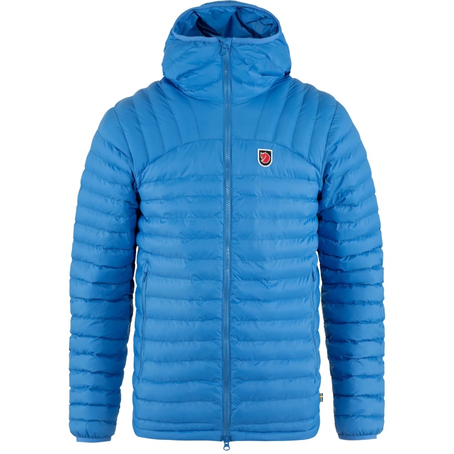 Un Azul Fjällräven Moda Expedición Luz Sudadera Con Capucha M