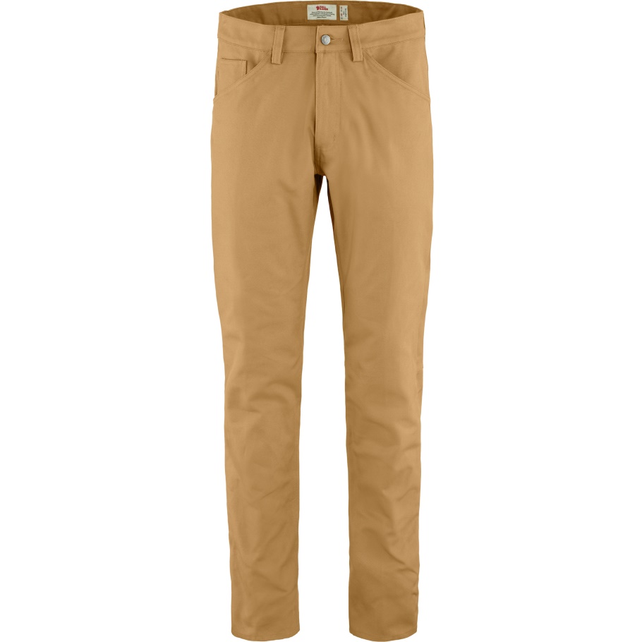Greenland Canvas Jeans M Long Sarraceno Marrón Fjällräven Moda