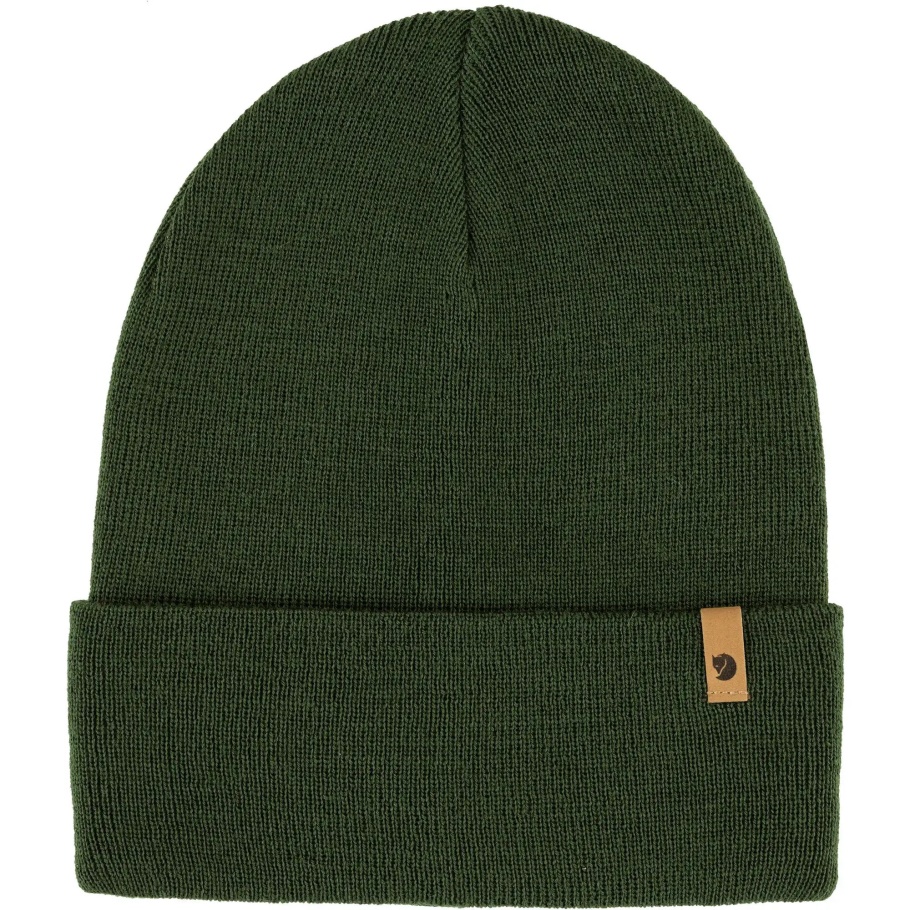 Fjällräven Moda Clásico Sombrero De Punto Bosque Profundo