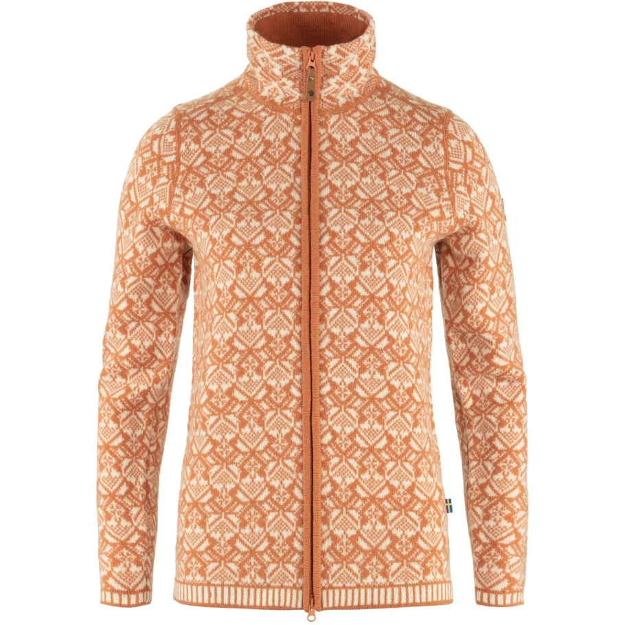 Cárdigan De Nieve Con Fjällräven Moda Desierto Marrón