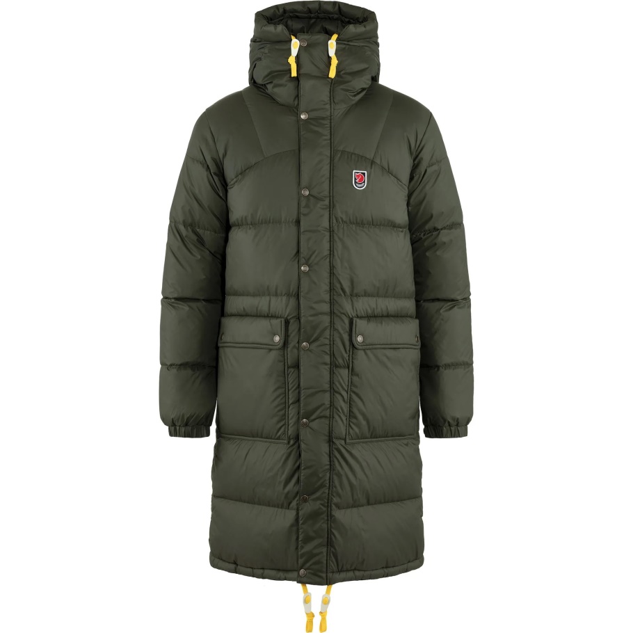 Moda De Bosque Profundo Fjällräven Expedición De Moda Parka Larga M