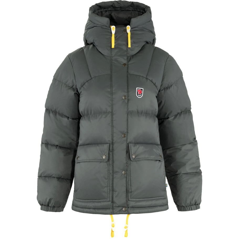 Chaqueta De Plumón De Expedición De Basalto Con Moda Fjällräven