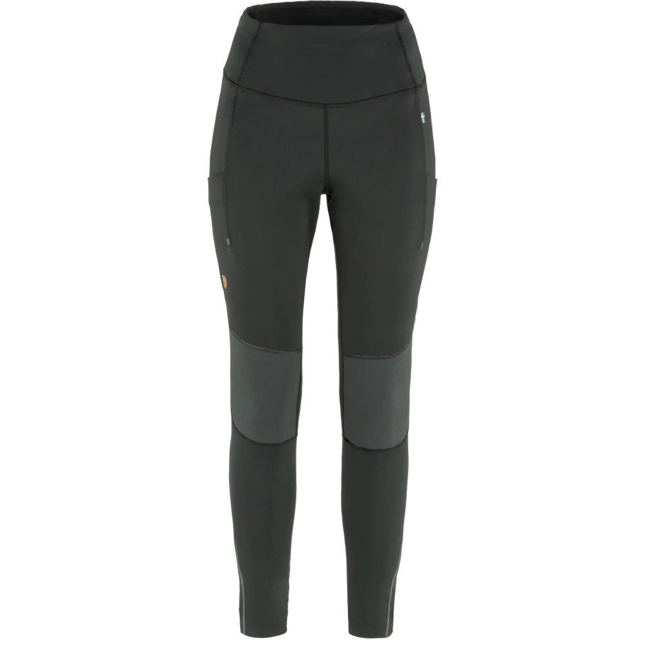 Fjällräven Moda Negro-hierro Gris Abisko Vrm Medias De Trekking W