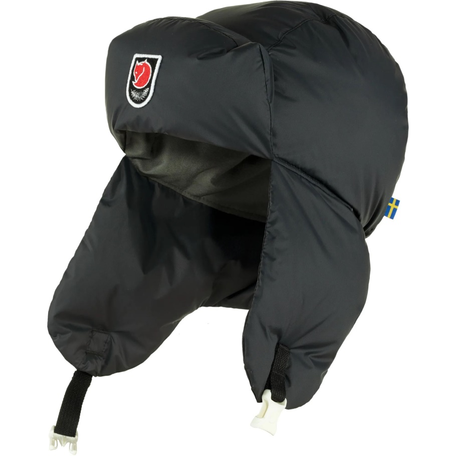 Negro Expedición Abajo Calentador Fjällräven Moda