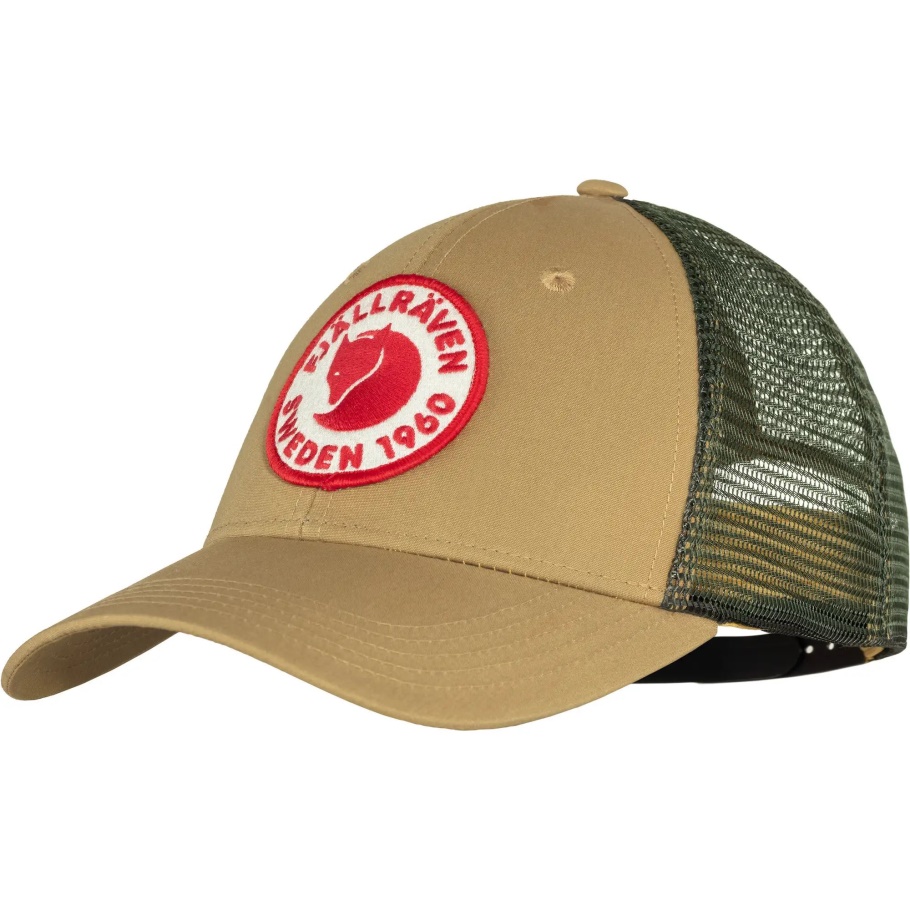 1960 Logo Trucker Gorra Sarraceno Marrón Fjällräven Moda