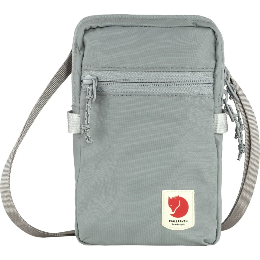 Alta Costa Bolsillo Fjällräven Moda Tiburón Gris