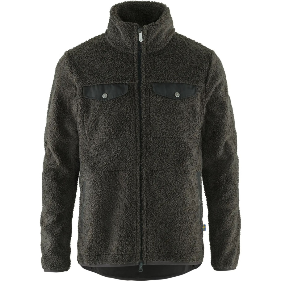 Fjällräven Fashion Greenland Pile Fleece M Gris Oscuro