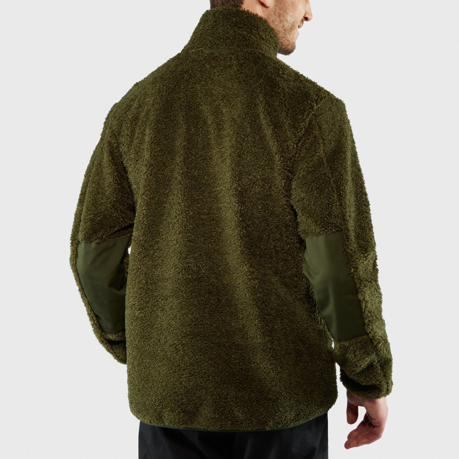 Fjällräven Fashion Greenland Pile Fleece M Gris Oscuro