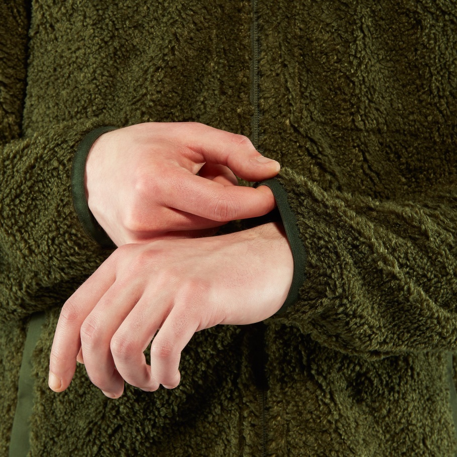 Fjällräven Fashion Greenland Pile Fleece M Gris Oscuro