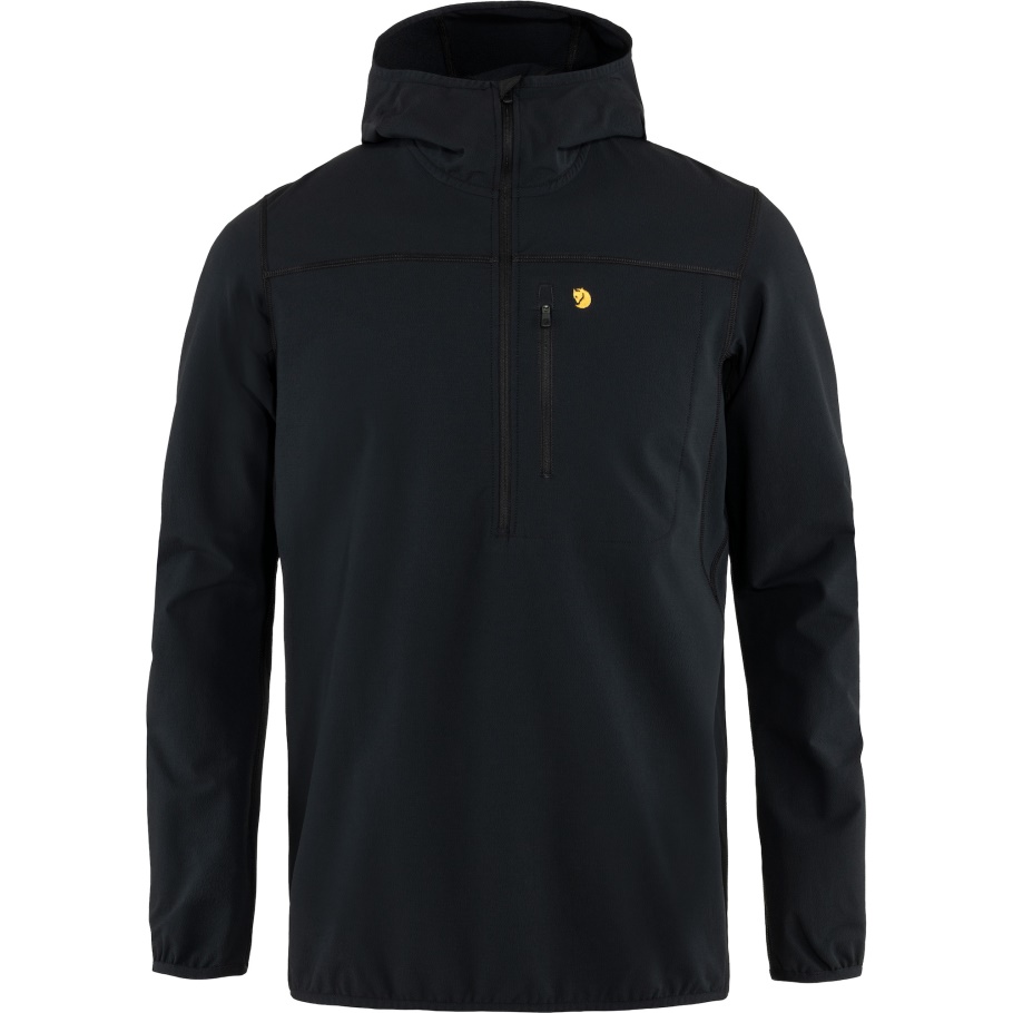 Fjällräven Fashion Bergtagen Stretch Media Cremallera M Negro