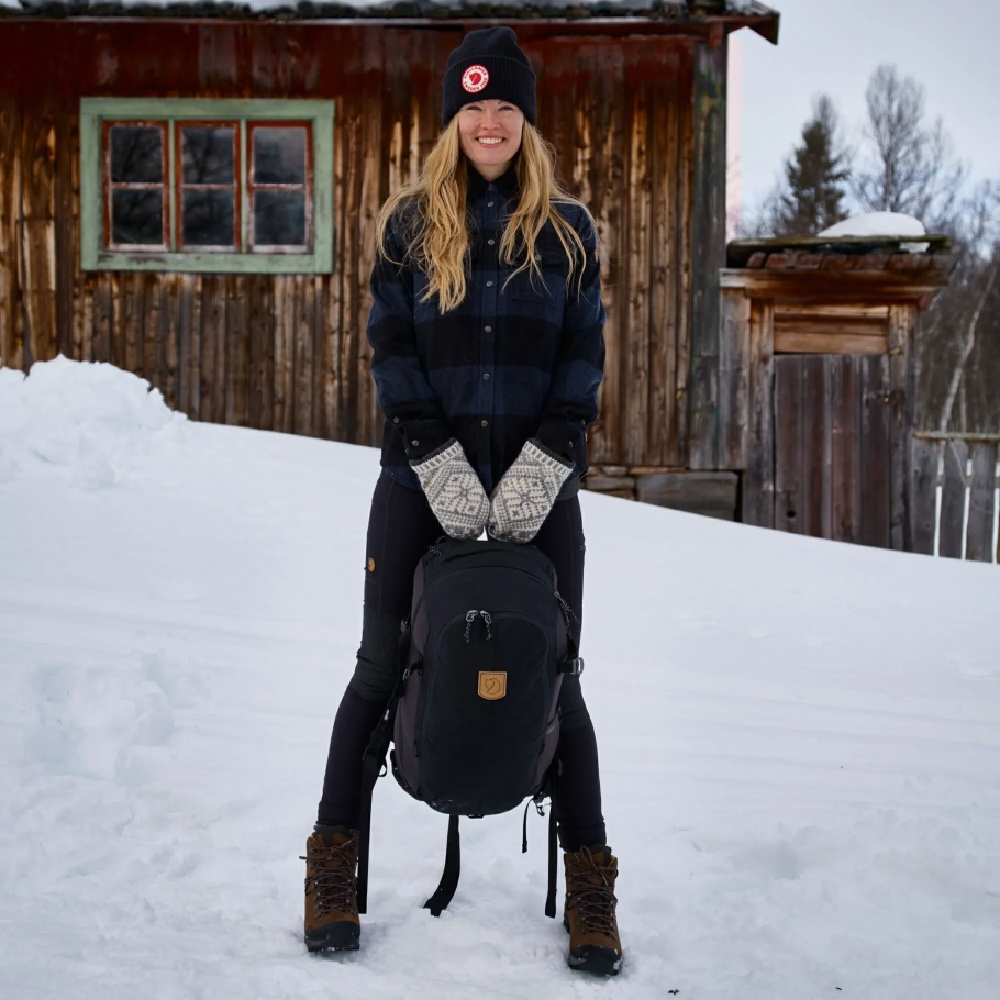 Fjällräven Fashion Canada Shirt W Azul Marino-negro