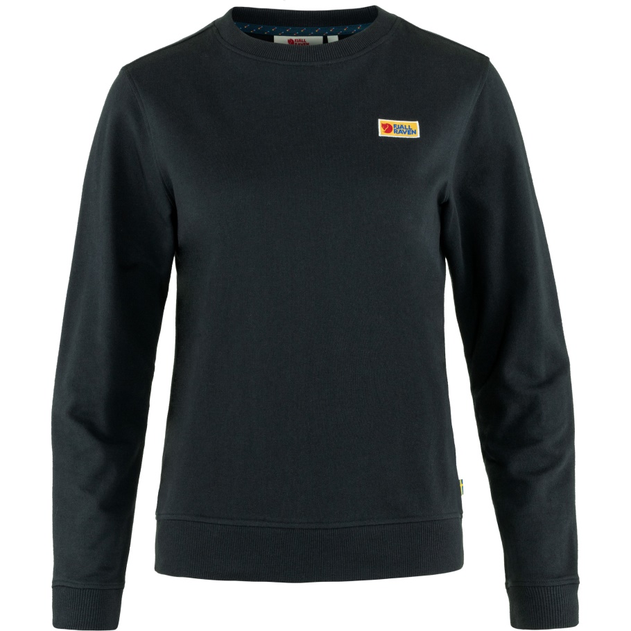 Fjällräven Suéter Negro De Moda Para Todos Los Días W