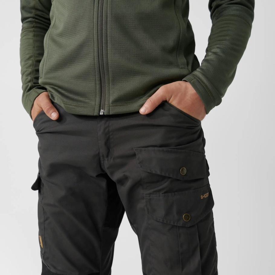Verde-gris Oscuro Fjällräven Moda Vidda Pro Pantalones M Largo