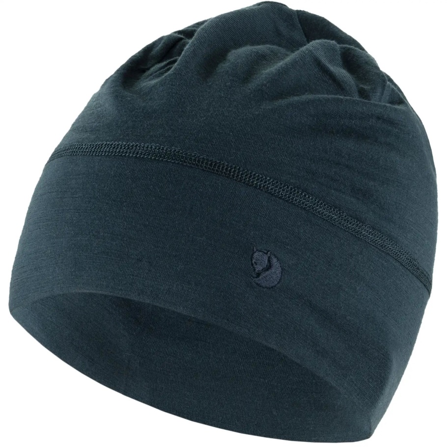 Abisko Lite Gorro De Lana Azul Marino Oscuro Fjällräven Moda