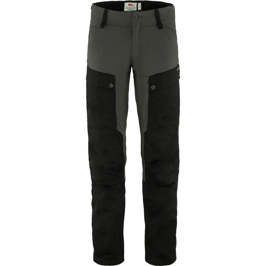 Pantalones Keb M Reg Fashion Fjällräven Fashion Negro-gris Piedra