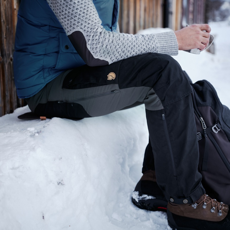 Fjällräven Fashion Dark Navy-uncle Blue Keb Pantalones M Reg