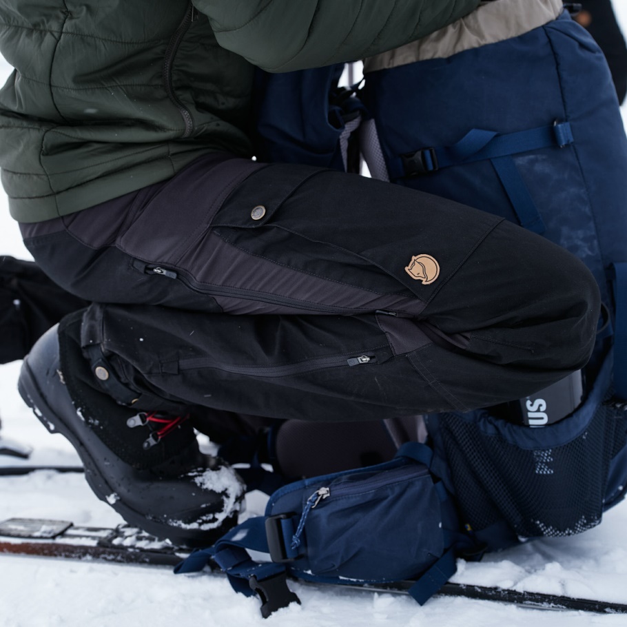 Fjällräven Fashion Dark Navy-uncle Blue Keb Pantalones M Reg