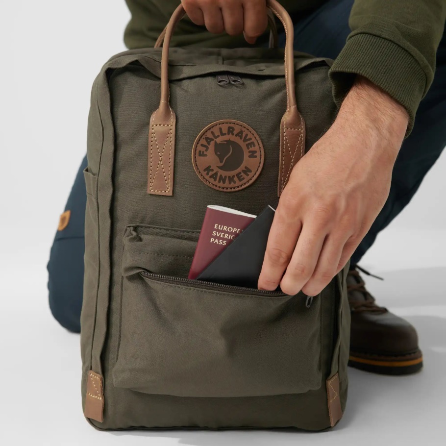 Kånken Azul Marino No. 2 Portátil 15 Fjällräven Moda