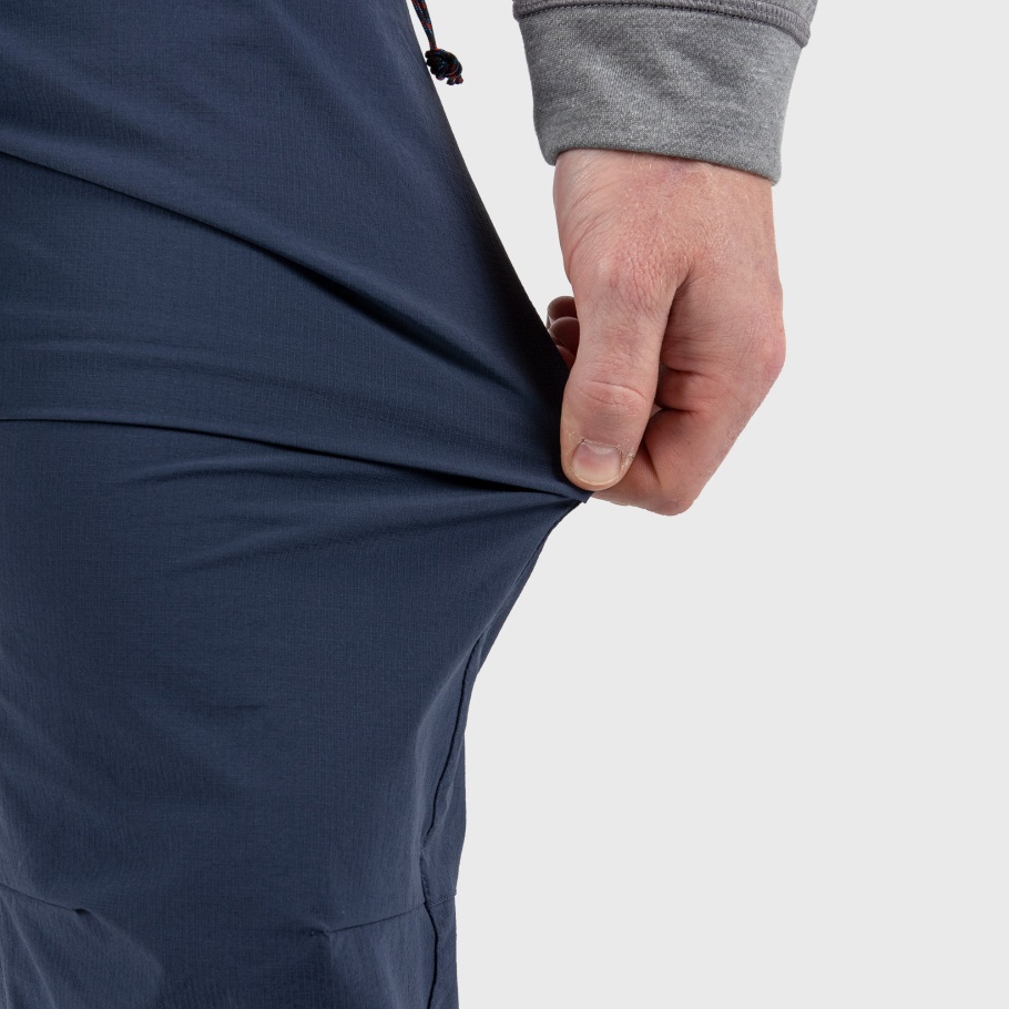 Azul Marino Fjällräven Moda Alta Costa Caminata Pantalones M Reg